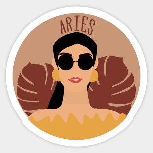 Aries Secretly Love To Be Spoiled. | Bohemian Style Sticker